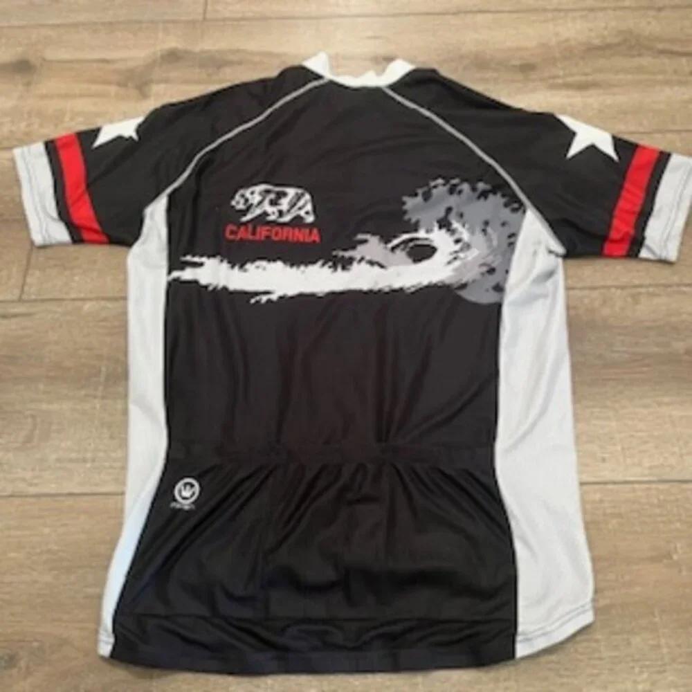 Canari Cycling Jersey Women’s Size XL Bike Shirt Short Sleeve Full Zip Pockets - Picture 10 of 14